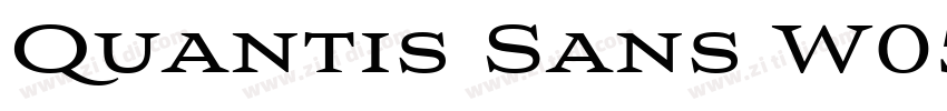 Quantis Sans W05 Bo字体转换